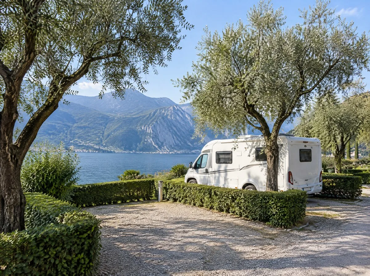 Motorhome pitch