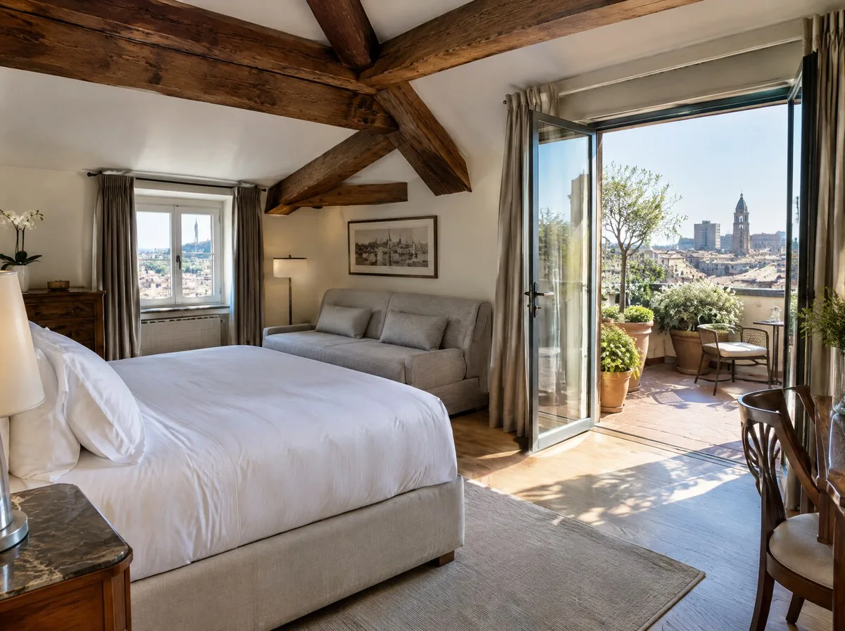 Suite with terrace