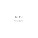 Nuki Smart Lock Go — Serrure Bluetooth Entry-Level